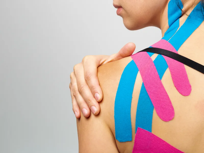 Kinesio Taping at Live Well Family Chiropractic in Houston
