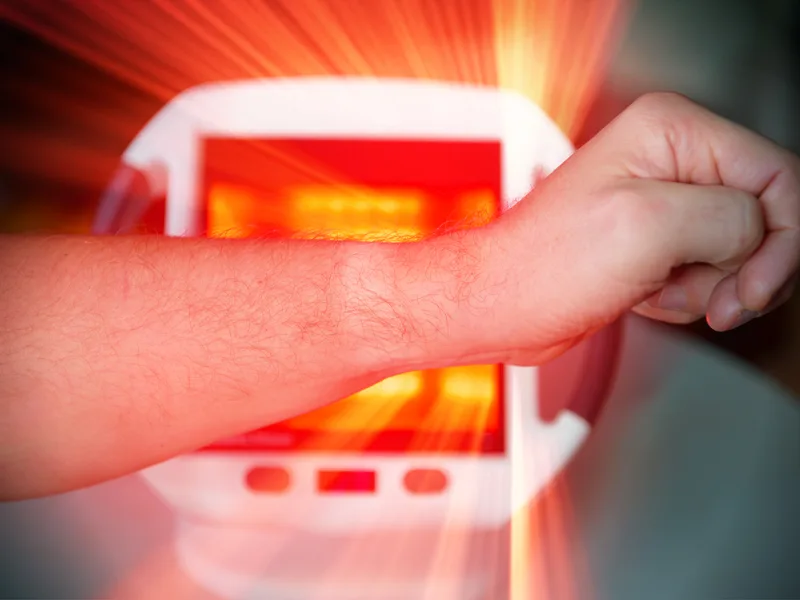 Light Therapy at Live Well Family Chiropractic in Houston