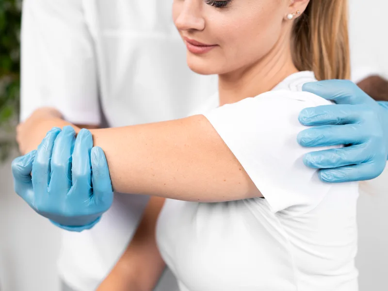 Chiropractic care for arm pain at Live Well Family Chiropractic in Houston
