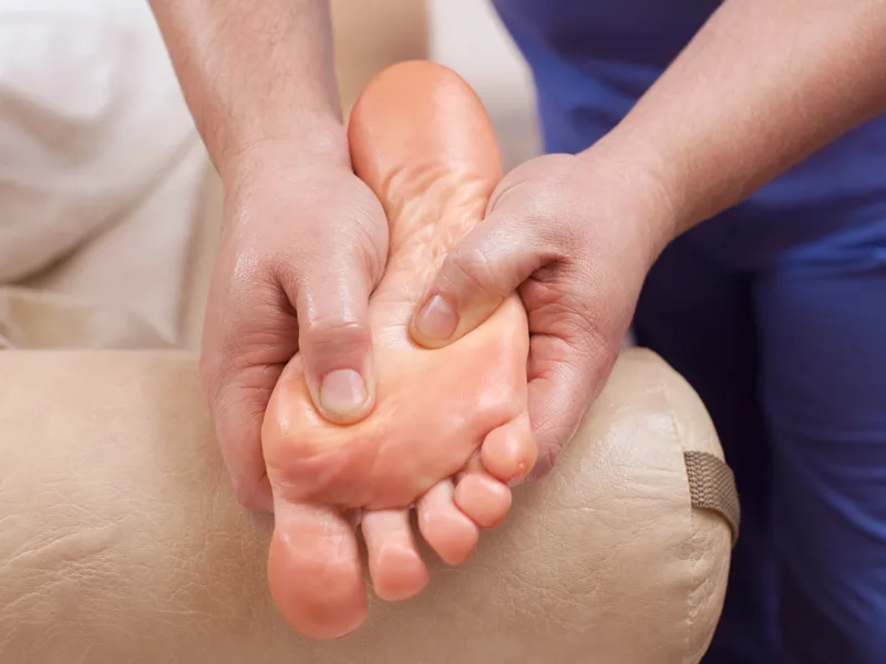 Chiropractic care for plantar fasciitis at Live Well Family Chiropractic in Houston