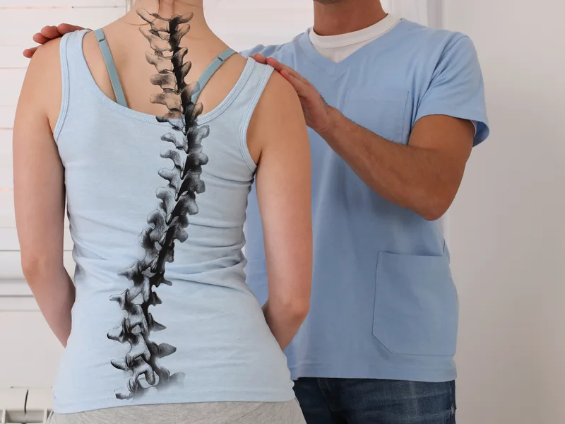 Live Well Family Chiropractic treating scoliosis in Houston